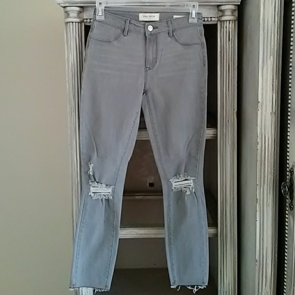 PacSun Denim - PacSun Distressed Ankle Jegging Jeans